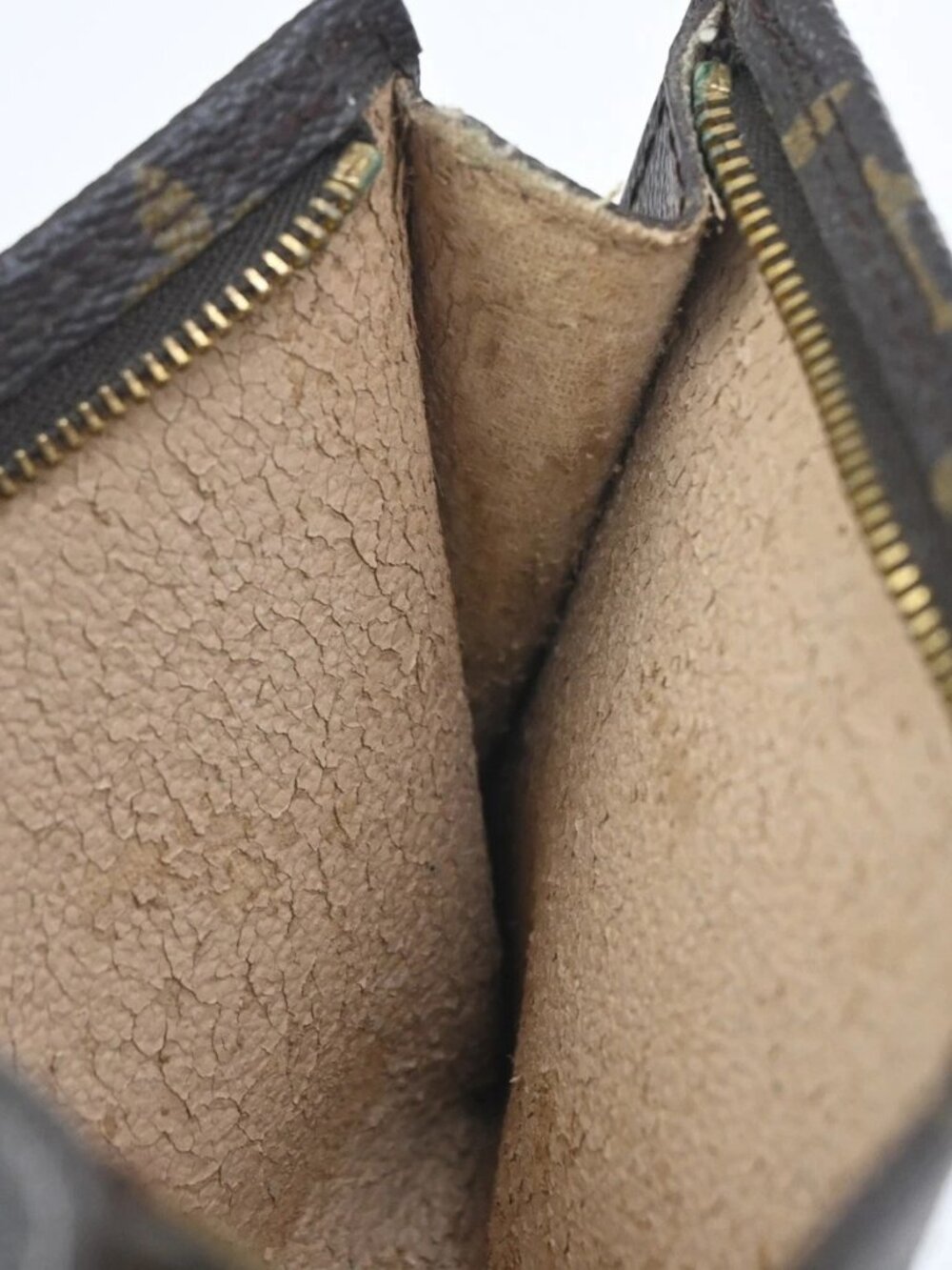 LOUIS VUITTON BUCKET PM Mini Clutch Pouch Bag Monogram Leather France 02KC735 - Picture 15 of 16